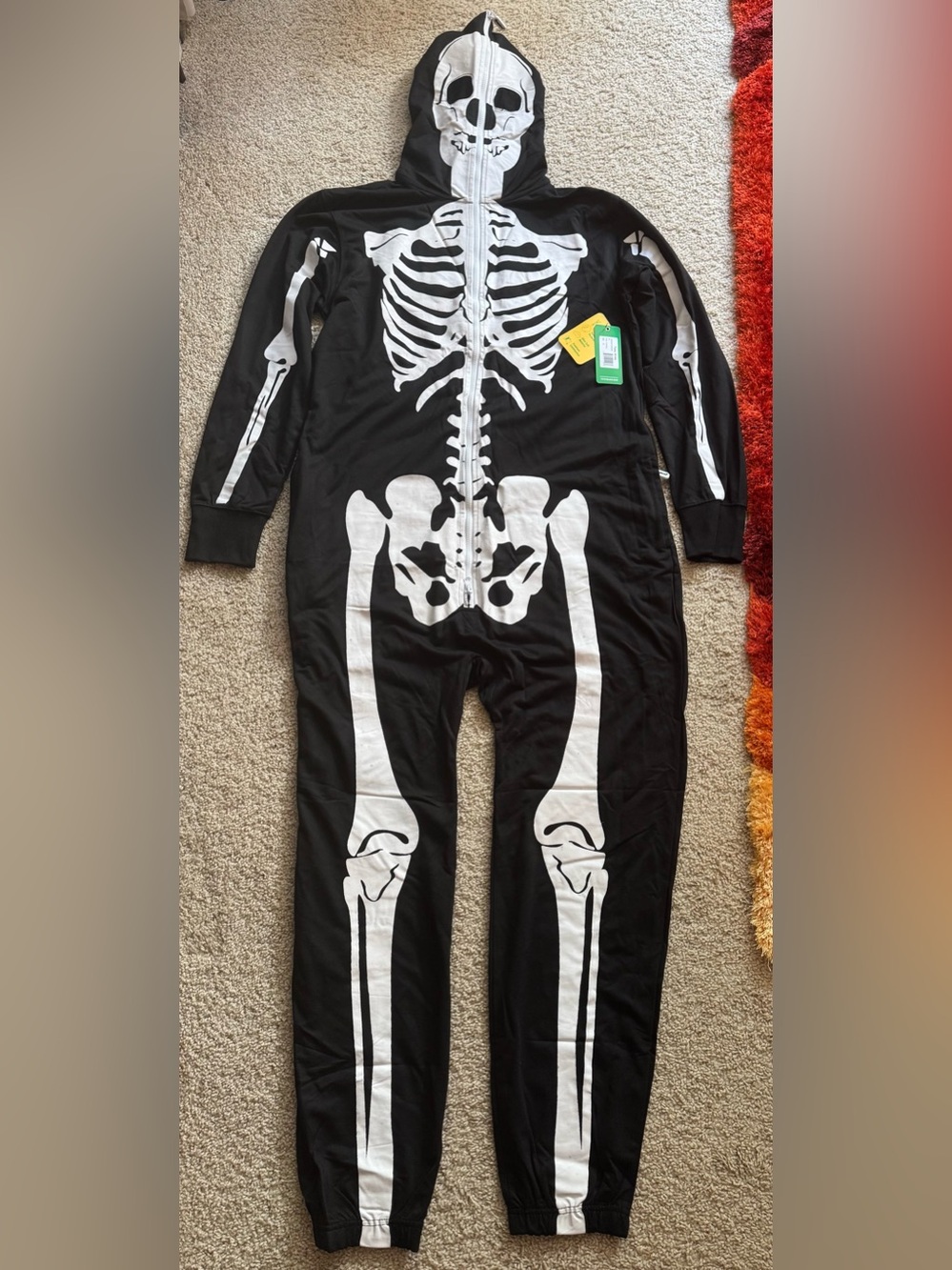 Tipsy Elves Skeleton One-Piece Hooded Adult Costume